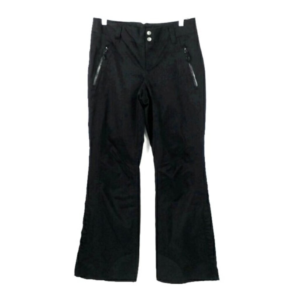 Athleta Black Twin Tip Lined Articulated Knee Ski Pants Womens 4 NWT Performance